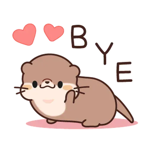 小水獺日常生活 - Sticker 19