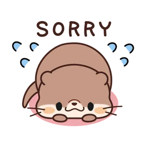 小水獺日常生活 - Sticker 11