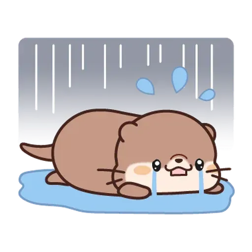 小水獺日常生活 - Sticker 10