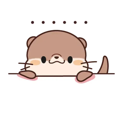 小水獺日常生活 - Sticker 17