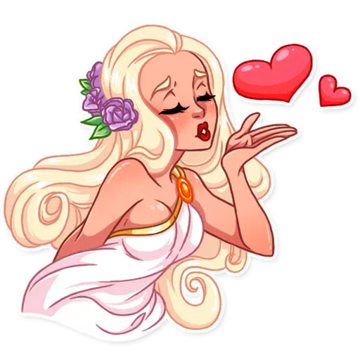 Girl in love - Sticker 10