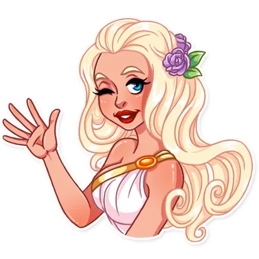 Girl in love - Sticker 26