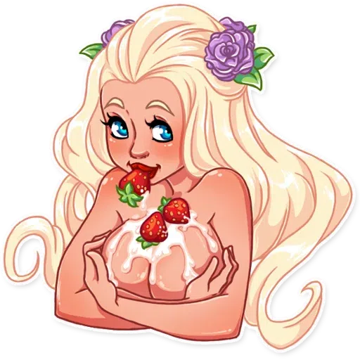 Girl in love - Sticker 16