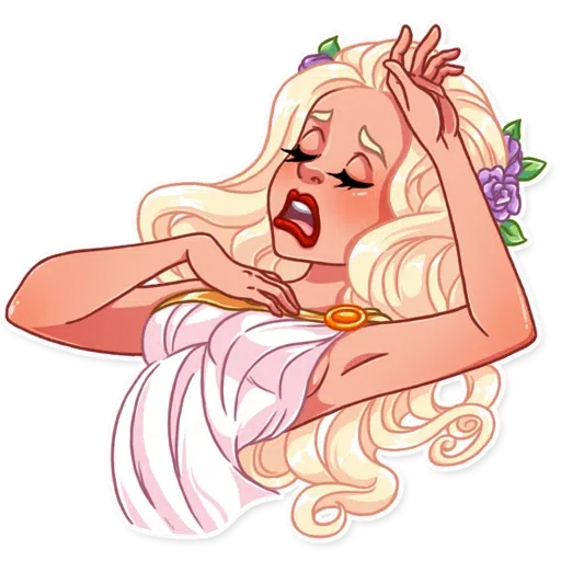 Girl in love - Sticker 23
