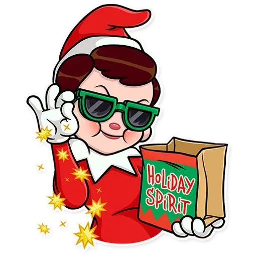 Elf on The Shalf - Sticker 12