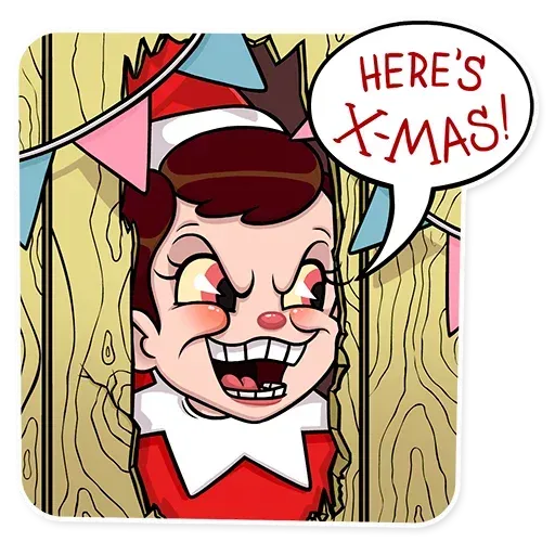 Elf on The Shalf - Sticker 10
