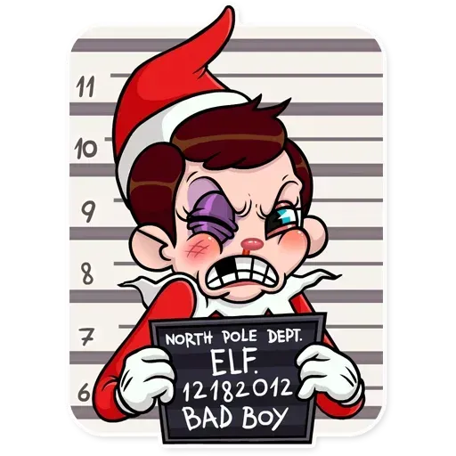 Elf on The Shalf - Sticker 16