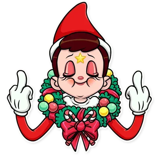 Elf on The Shalf - Sticker 17