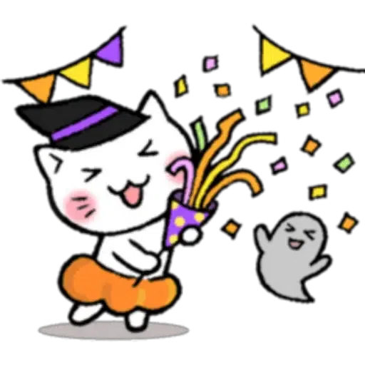 Halloween Cat - Sticker 12