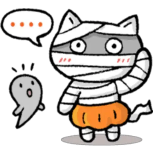 Halloween Cat - Sticker 16