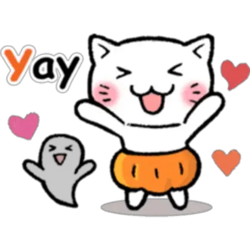 Halloween Cat - Sticker