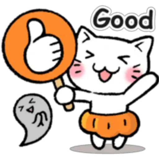 Halloween Cat - Sticker