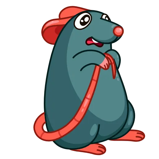 Mr. Christmas Rat - Sticker 9
