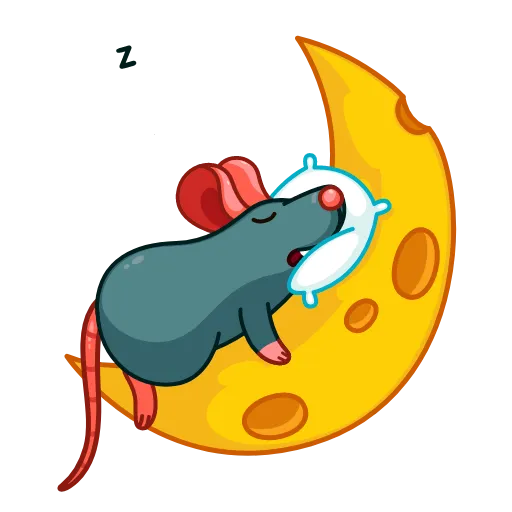 Mr. Christmas Rat - Sticker 10