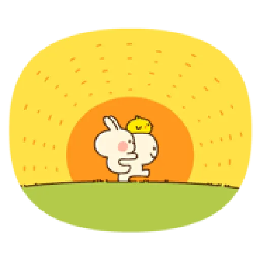 spoiled rabbit smile person 10 - Sticker 30