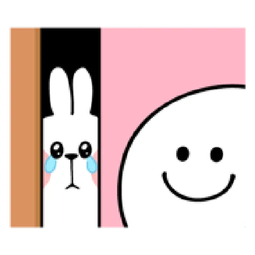 spoiled rabbit smile person 10 - Sticker 15