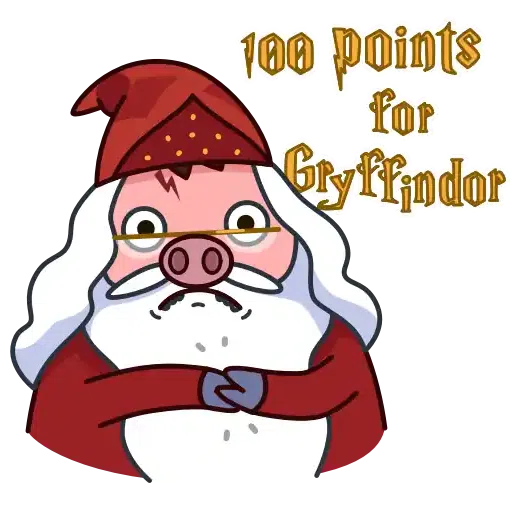 Potter Pig - Sticker 15