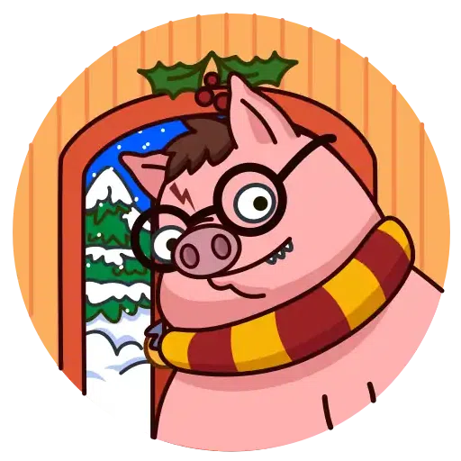 Potter Pig - Sticker 21