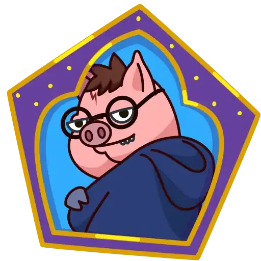 Potter Pig - Sticker 13
