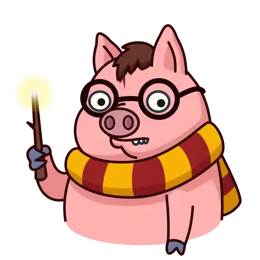 Potter Pig - Sticker 11