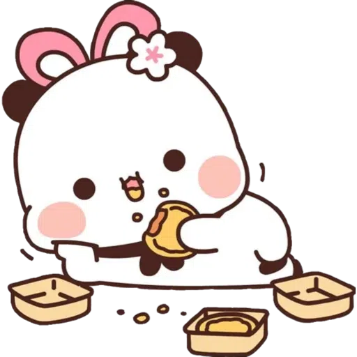Brownie and sugar - Sticker 30