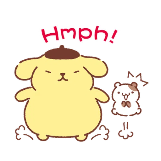 Pompompurin watercolor - Sticker 9