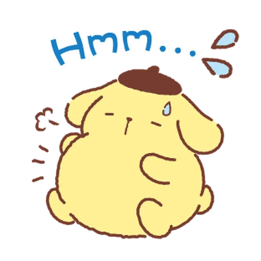 Pompompurin watercolor - Sticker 17