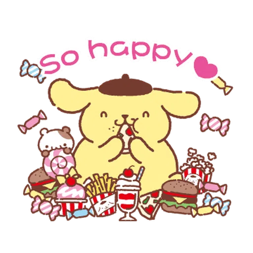 Pompompurin watercolor - Sticker 24