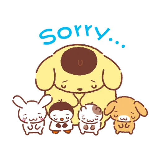 Pompompurin watercolor - Sticker 15