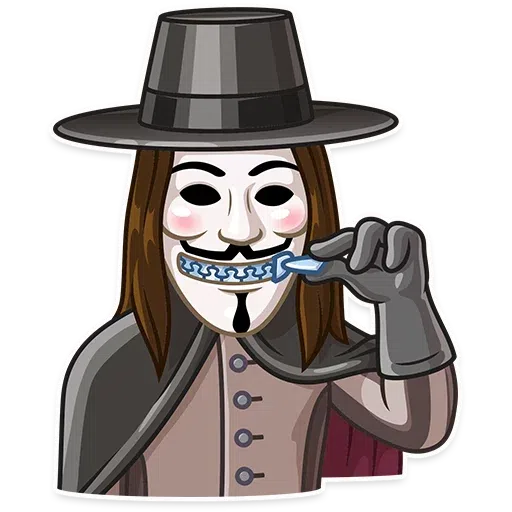 Guy Fawkes - Sticker 22