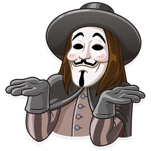 Guy Fawkes - Sticker 11