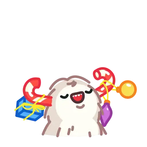Yeti on Holidays - Sticker 21