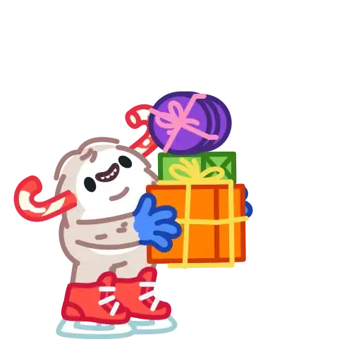 Yeti on Holidays - Sticker 18