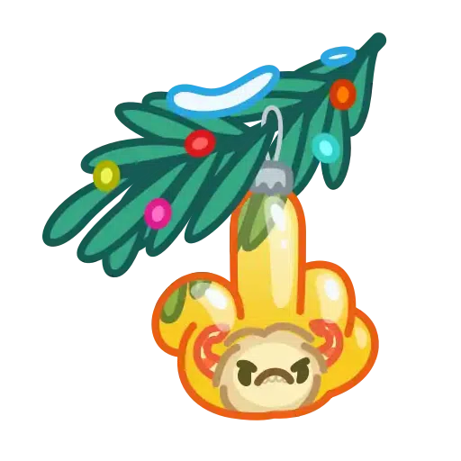 Yeti on Holidays - Sticker 11