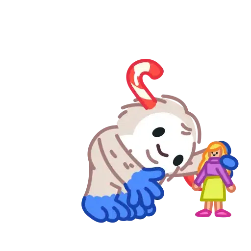 Yeti on Holidays - Sticker 20