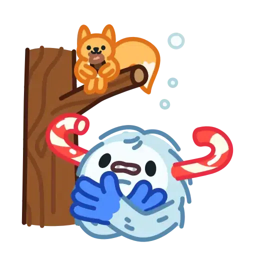 Yeti on Holidays - Sticker 22