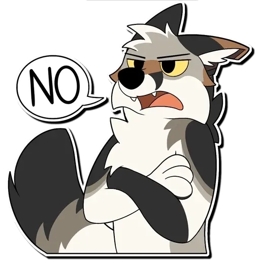 Lobinho 2 - Sticker 13