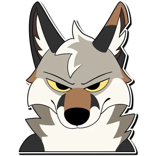 Lobinho 2 - Sticker 28