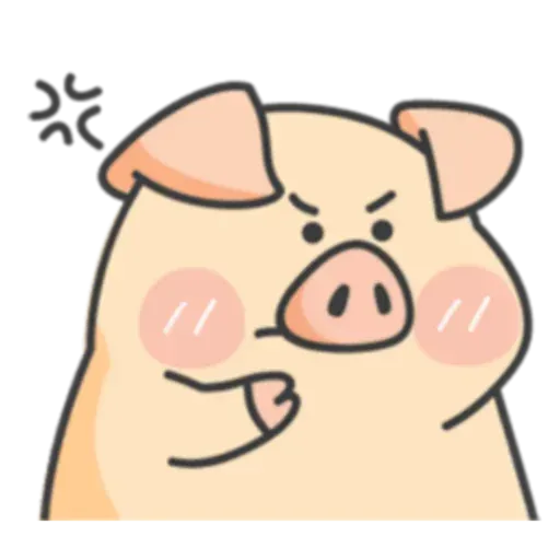 PigPig&GuaGua - Sticker 10