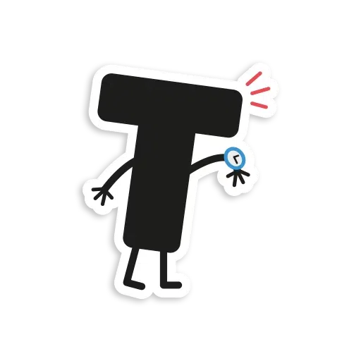 Letter Stickers - Sticker 20