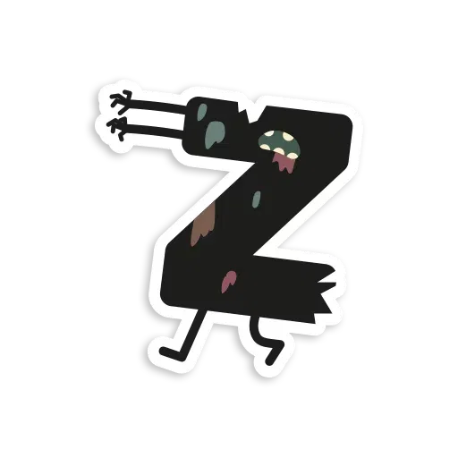Letter Stickers - Sticker 26