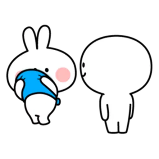 spoilt rabbit apron - Sticker 22