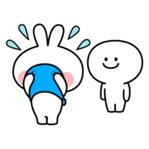 spoilt rabbit apron - Sticker 21