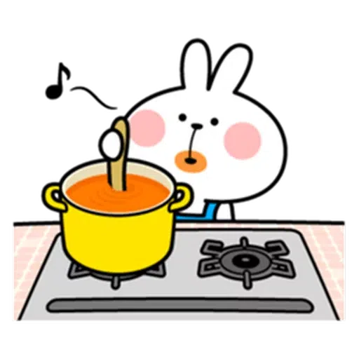 spoilt rabbit apron - Sticker 16