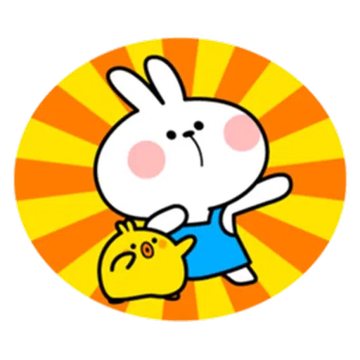 spoilt rabbit apron - Sticker 29