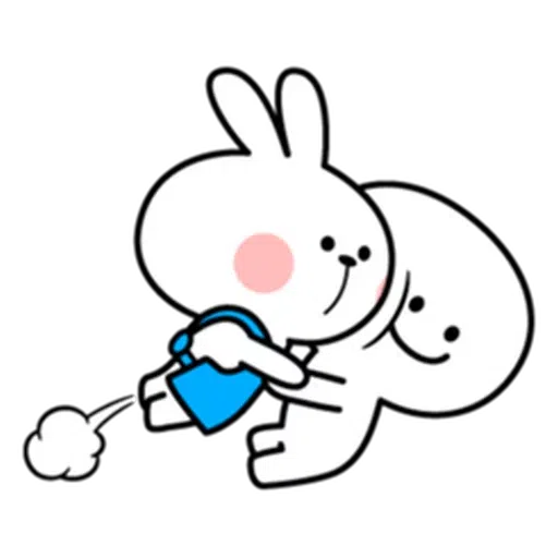 spoilt rabbit apron - Sticker 27