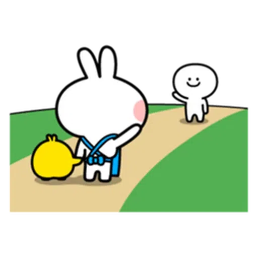 spoilt rabbit apron - Sticker 26