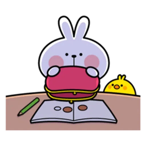 spoilt rabbit apron - Sticker 19