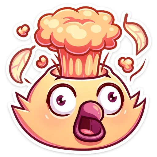 Chicken Fire - Sticker 12