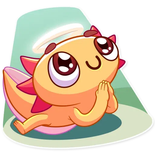 Mexican Axolotl part 1 - Sticker 9